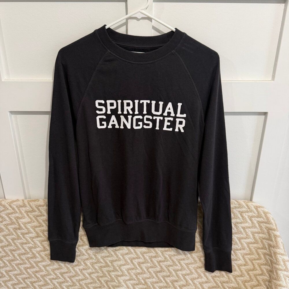Spiritual Gangster Women’s Varsity Old School Sweatshirt